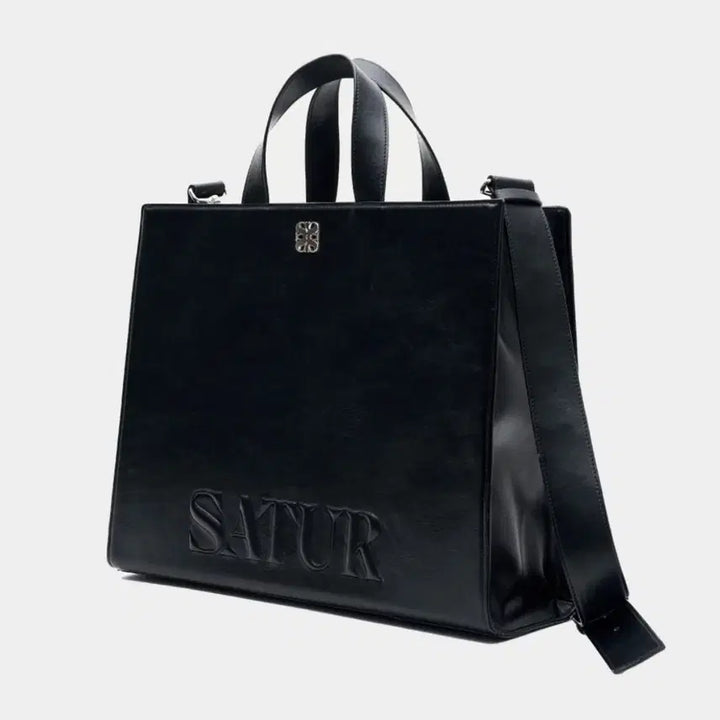 [BUNJANG] SEATTER All Day Logo Medium Tote Bag / 세터 올 데이 로고 미디움 토트백