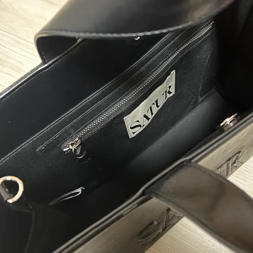 [BUNJANG] SEATTER All Day Logo Medium Tote Bag / 세터 올 데이 로고 미디움 토트백