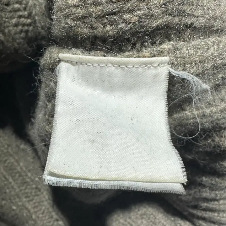 [BUNJANG] Polo Jeans Co. Wool-Alpaca Cable Knit Zip-up Jacket / 무료배송 폴로진스 울78 알파카22 케이블 니트집업 남성 L