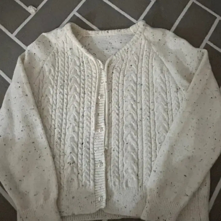 [SOLD OUT] 원가 18000))쿠키 가디건 팔아용 (1번착용)