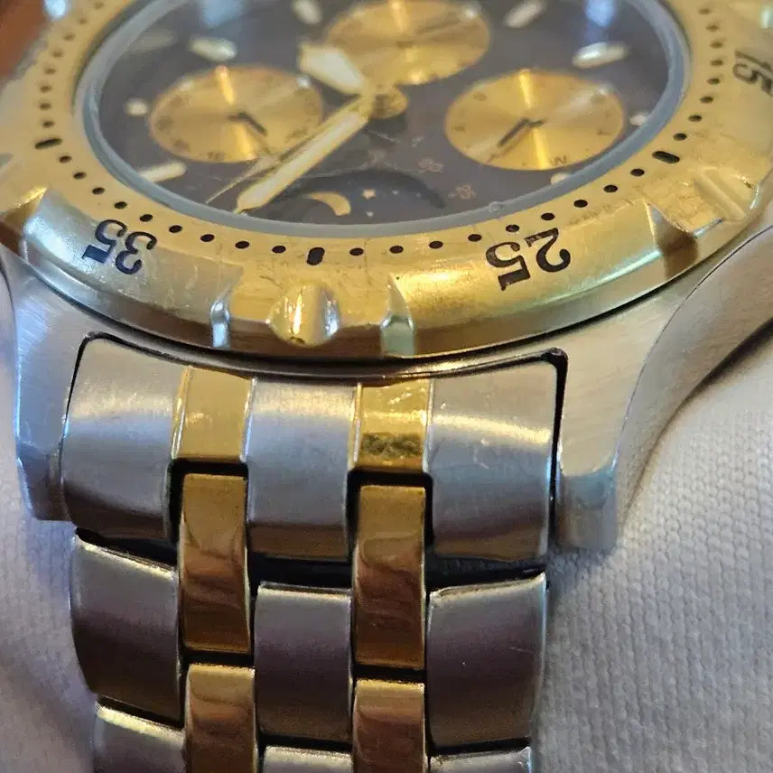 [BUNJANG] Casio MD-726 Vintage Moon Phase Diver Watch / 카시오 빈티지 문페이즈 다이버 MD-726