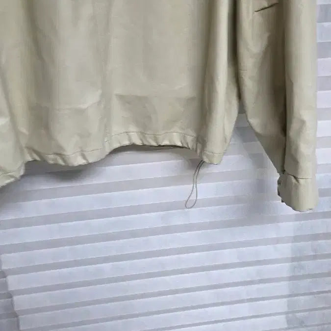 [BUNJANG] Unisex Ivory Leather Jacket / 남여공용아이보리 후드 가죽 자켓