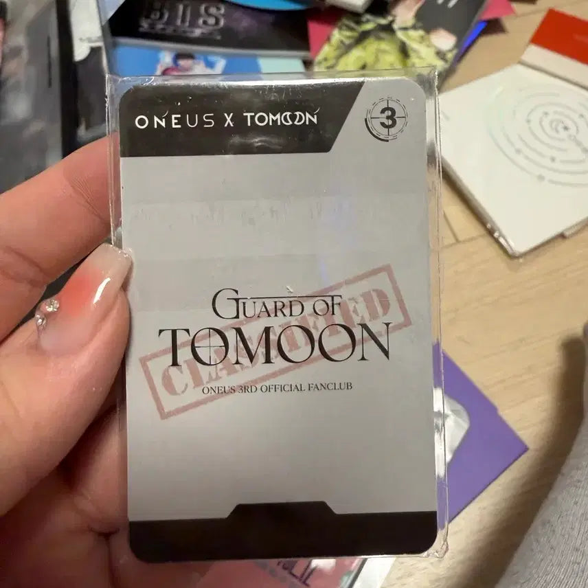 원어스 TOMOON 3기 팬클럽 카드 포토카드 세트