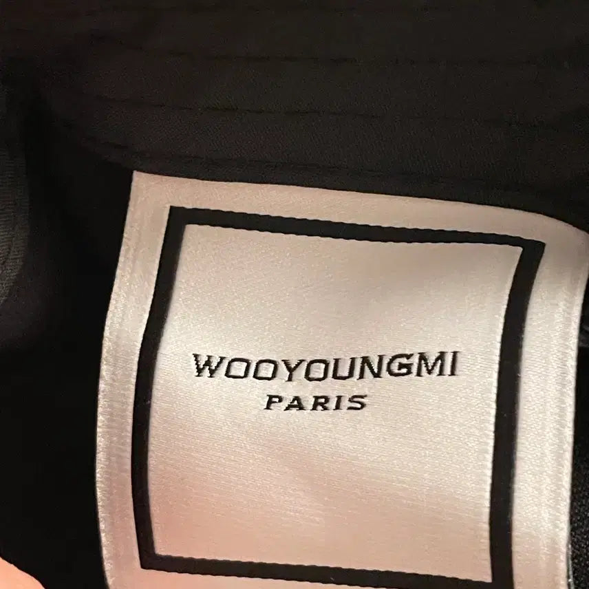 [BUNJANG] Wooyoungmi 2019 Navy Logo Cap / 우영미 볼캡 19년도 제품