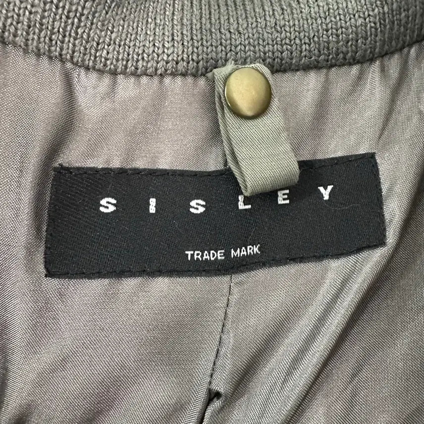 [BUNJANG] Sisley Khaki Parka Coat / [42/55~66] 시슬리 카키 야상 점퍼 코트