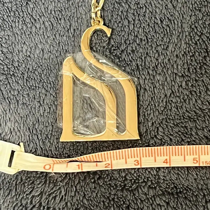 [BUNJANG] Metal Chain Bag Charm Key Holder / (새상품) 골드 메탈 체인 가방참 장식 키홀더