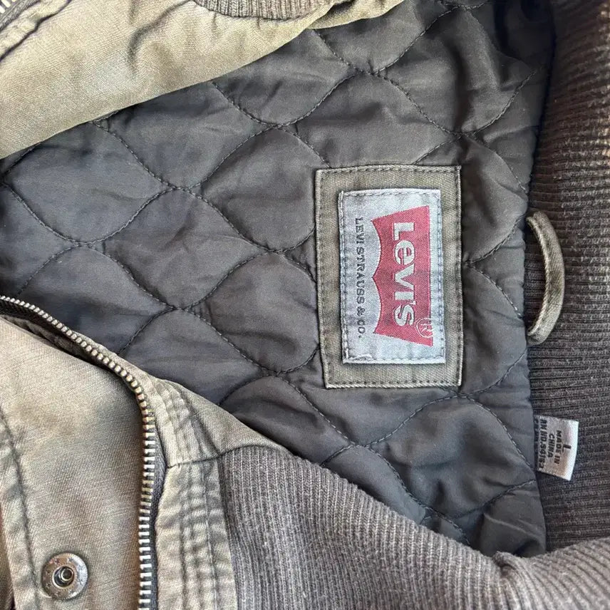 [BUNJANG] Levi's Khaki Desert Work Jacket / 리바이스 카키 데저트 워크자켓