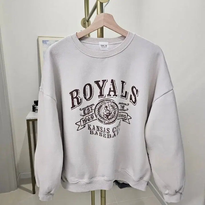 [BUNJANG] Pigment Washed Cotton Fleece Sweatshirt with Elbow Patch / 엘보패치 양기모 맨투맨