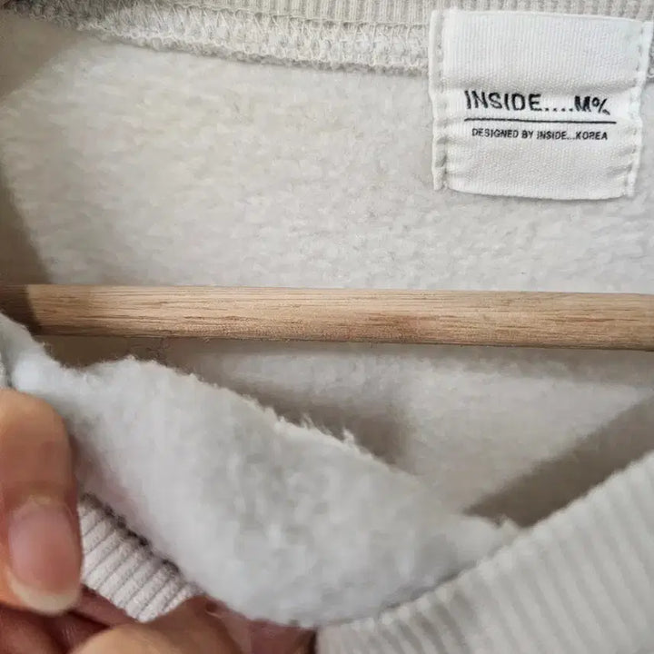 [BUNJANG] Pigment Washed Cotton Fleece Sweatshirt with Elbow Patch / 엘보패치 양기모 맨투맨