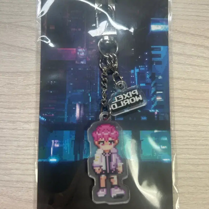 [BUNJANG] PLAVE Bambi Pixel World Keyring / 플레이브 밤비 픽셀월드 키링