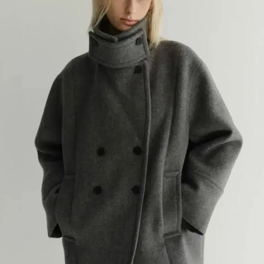 [BUNJANG] eaah Owen Coat Gray S / eaah 이아 오웬 코트 그레이 s