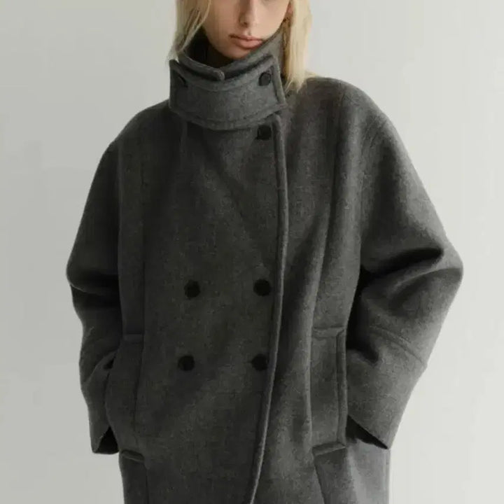 [BUNJANG] eaah Owen Coat Gray S / eaah 이아 오웬 코트 그레이 s