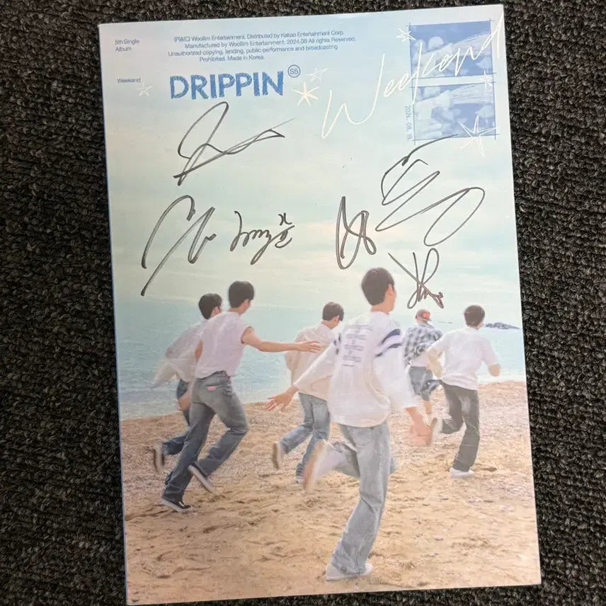 [SOLD OUT] 드리핀 위켄드 친필 싸인 앨범 판매합니다.