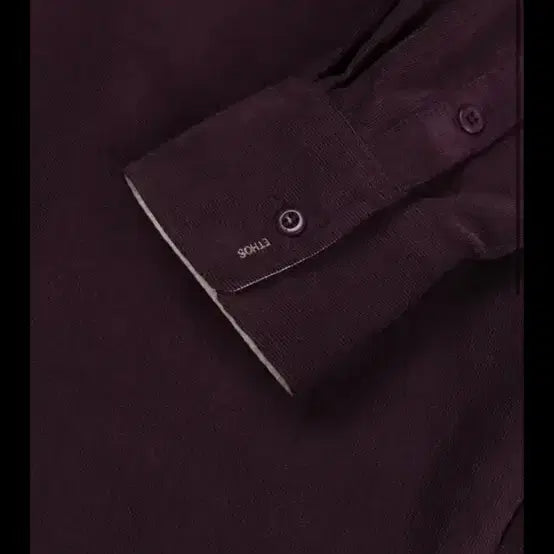 [BUNJANG] Ethos Corduroy Oversized Purple Shirt / 에토스 코듀로이 오버핏 퍼플 셔츠