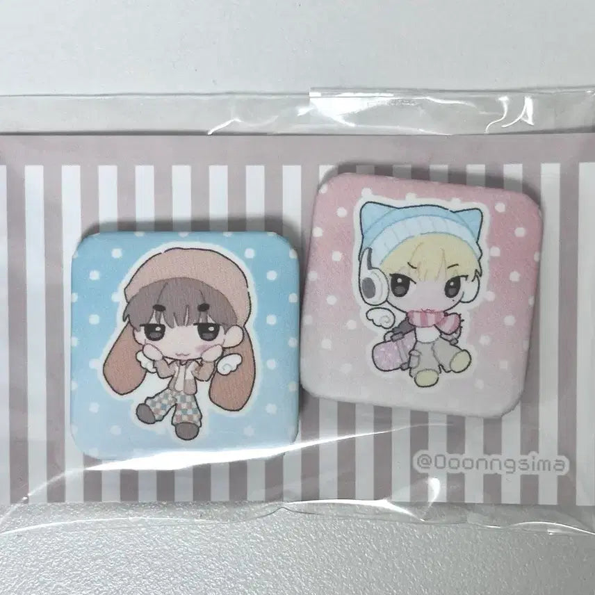 [BUNJANG] ENHYPEN Taki Yuma Pin Button Badge Set (Sealed) / 미개봉 앤팀 타키 유마 핀버튼 캔뱃지