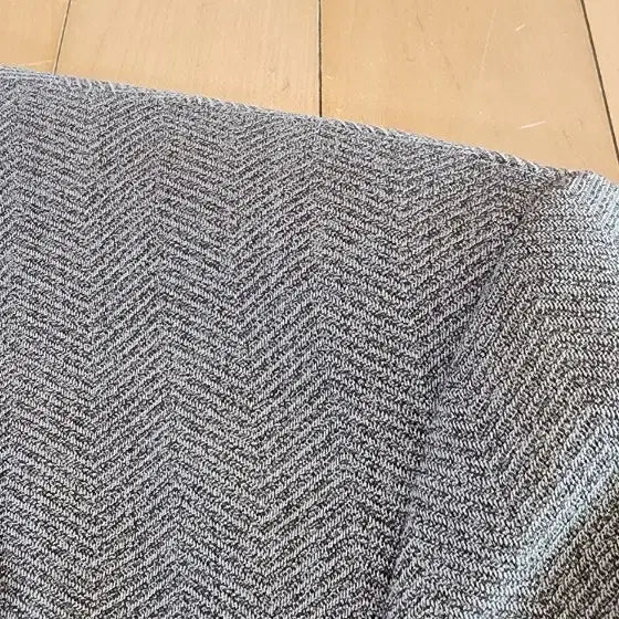 [BUNJANG] Beige Herringbone Wool Jacket XL / (간절기용)베이지 헤링본패턴 3버튼 울자켓 XL