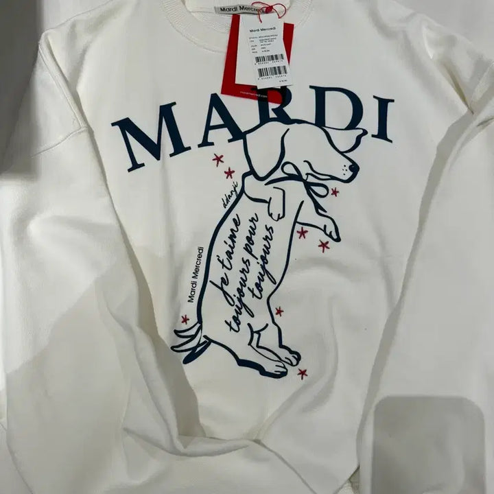 [BUNJANG] Mardi Mercredi Sweatshirt / 마르디메크르디 맨투맨