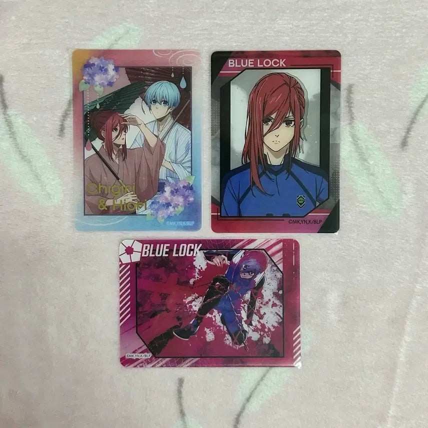 [BUNJANG] Blue Lock Chigiri Hyoma Hiori Yo Clear Card Bundle / 블루록 치기리 효마 히오리 요우 후아보카 클리어 카드 레어 노멀 일괄
