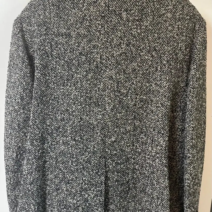 [BUNJANG] AMOMENTO Herringbone Oversized Coat / 아모멘토 헤링본 오버사이즈 코트
