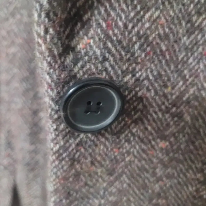 [BUNJANG] She'zmiss Herringbone Brown Jacket / 쉬즈미스 헤링본 브라운 자켓