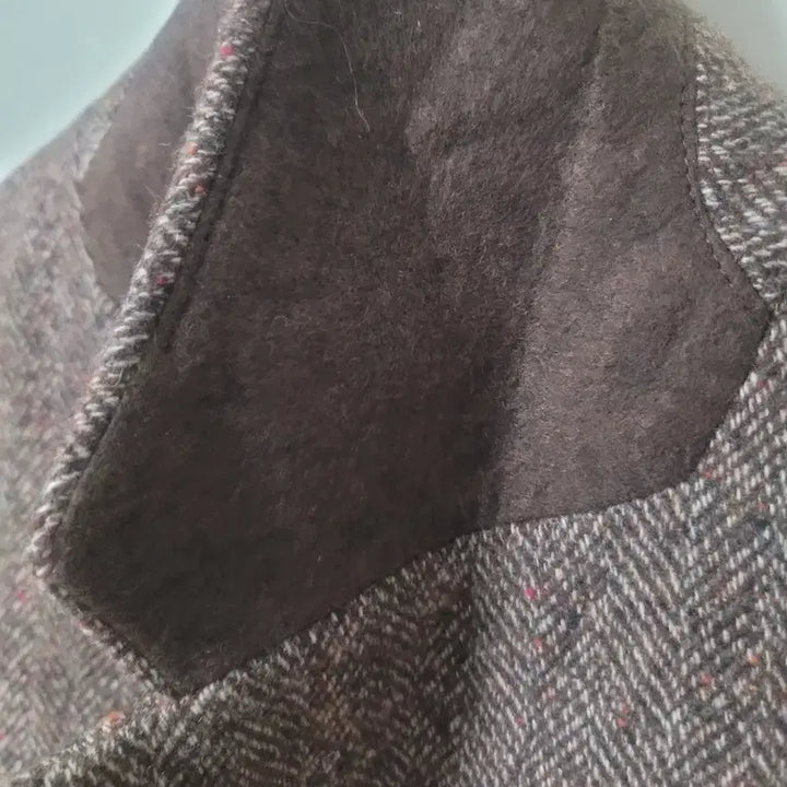 [BUNJANG] She'zmiss Herringbone Brown Jacket / 쉬즈미스 헤링본 브라운 자켓