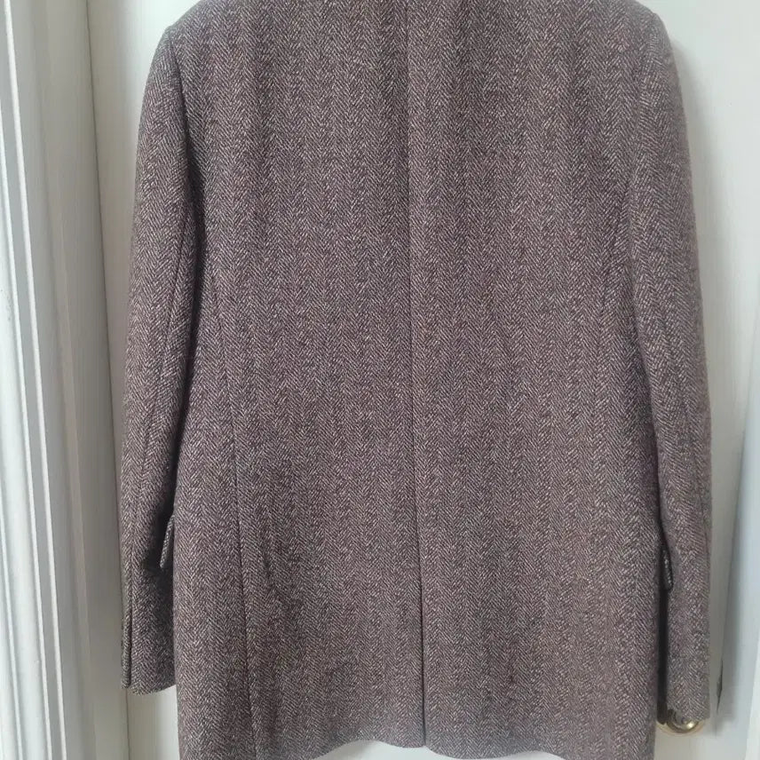 [BUNJANG] She'zmiss Herringbone Brown Jacket / 쉬즈미스 헤링본 브라운 자켓