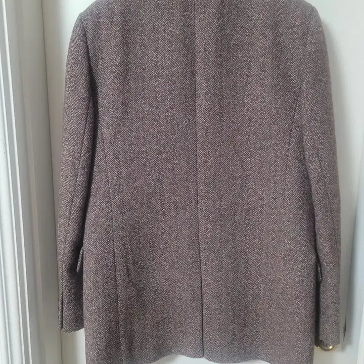 [BUNJANG] She'zmiss Herringbone Brown Jacket / 쉬즈미스 헤링본 브라운 자켓