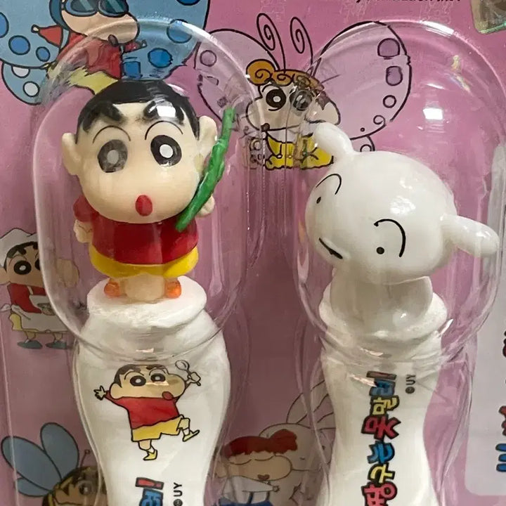 [BUNJANG] Crayon Shin-chan Spoon and Fork Set / 고전) 국내 짱구 숟가락 포크 세트
