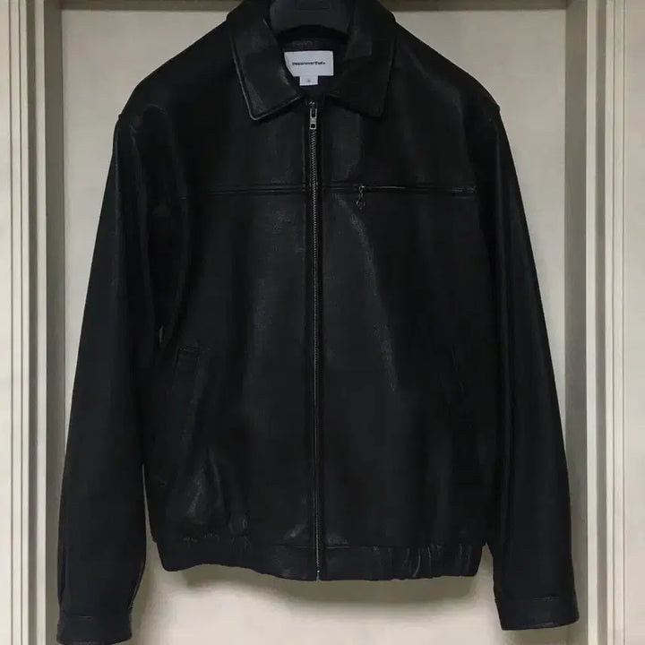 [BUNJANG] Thisisneverthat Leather Harrington Jacket / 디스이즈네버댓 레더 해링턴 자켓