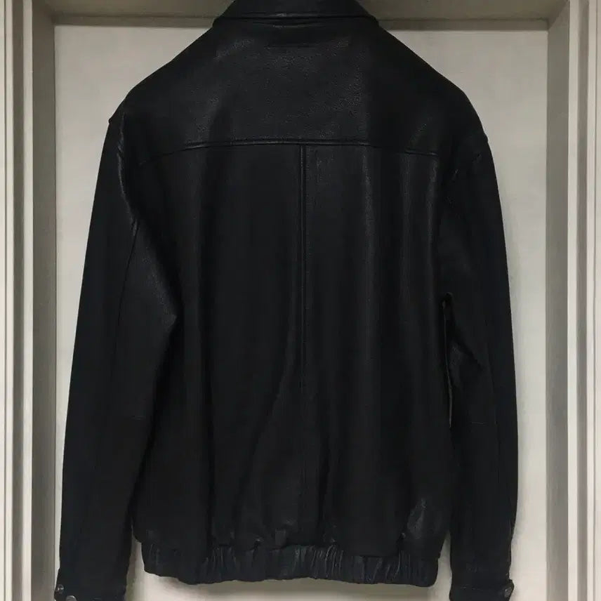 [BUNJANG] Thisisneverthat Leather Harrington Jacket / 디스이즈네버댓 레더 해링턴 자켓