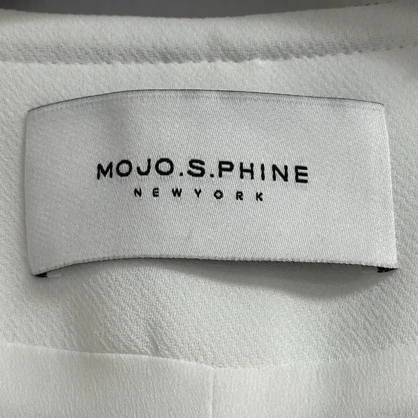 [BUNJANG] MojoSphin Women's No Collar Color Block Jacket / 무료배송 모조에스핀 노카라 라인 배색 자켓 여성 55