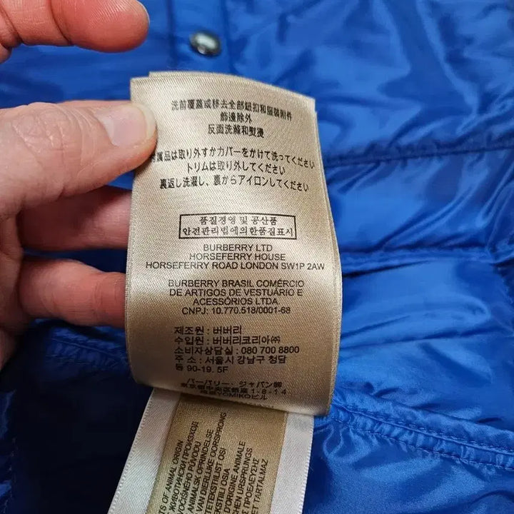 [SOLD OUT] [명품] 버버리 후드 다운 패딩 베스트, 조끼 (여성,남성)