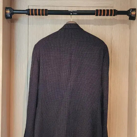 [BUNJANG] Unknown Brand Houndstooth Check Wool Jacket XL / (간절기용)브라운 하운드투스 체크 3버튼 울자켓 XL