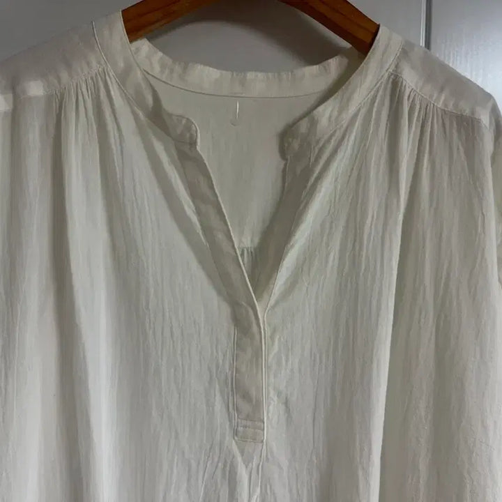 [SOLD OUT] (일본 수입 빈티지)롱셔츠 블라우스 원피스 기본 면100