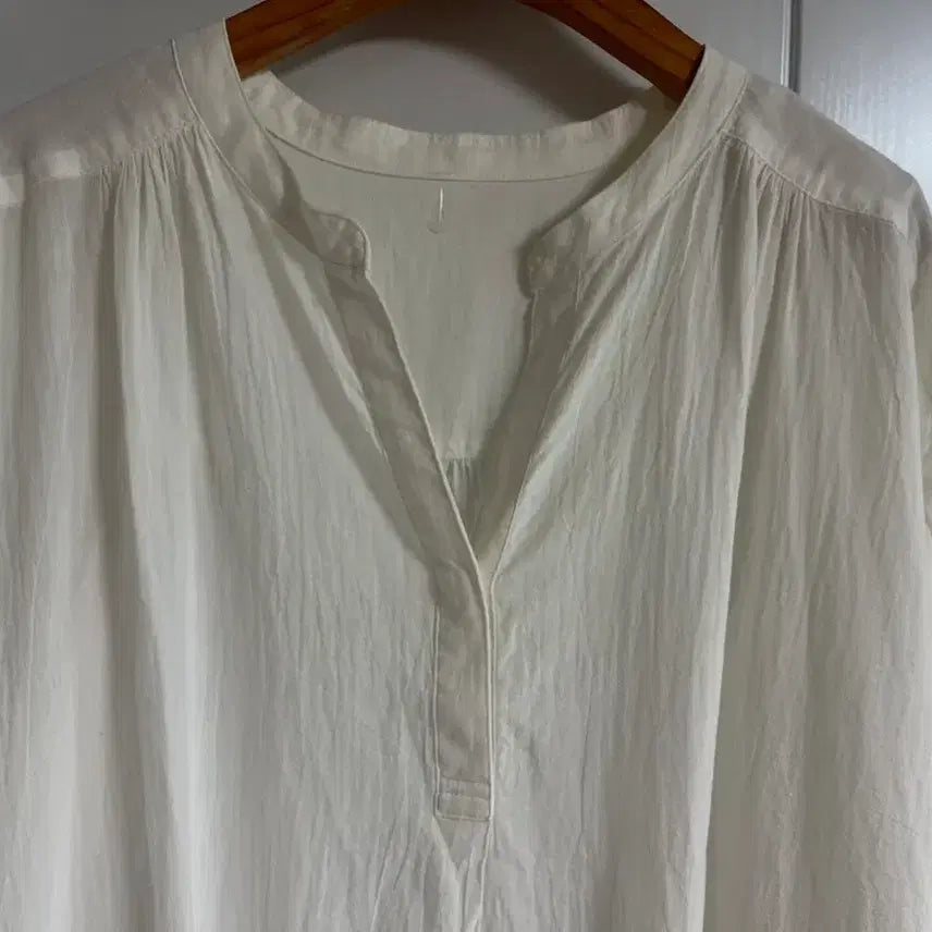 [SOLD OUT] (일본 수입 빈티지)롱셔츠 블라우스 원피스 기본 면100