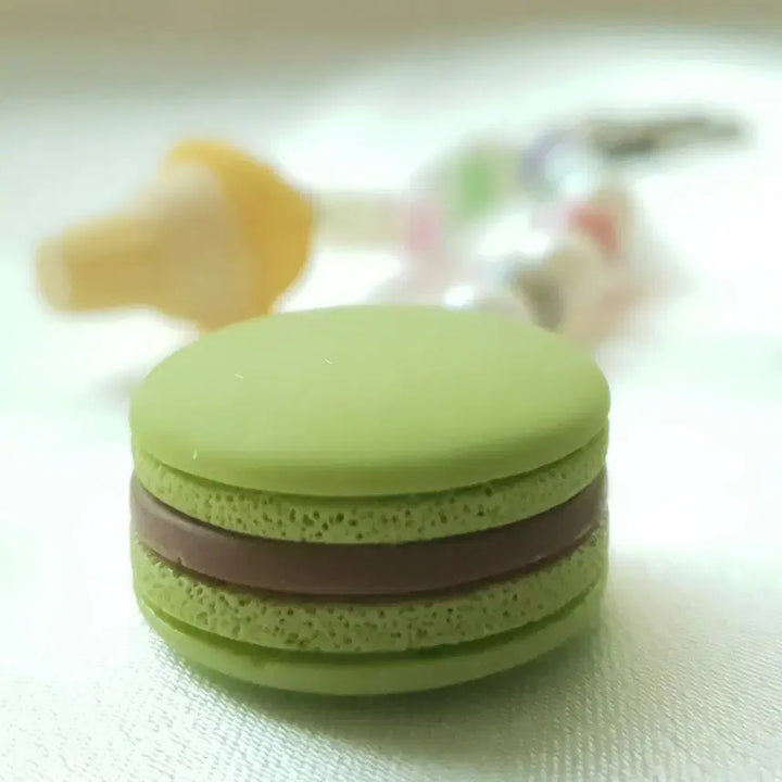 [BUNJANG] Pastel Ice Cream Macaron Pearl Keyring Phone Strap / 파스텔 아이스크림 마카롱 진주 키링 폰스트랩