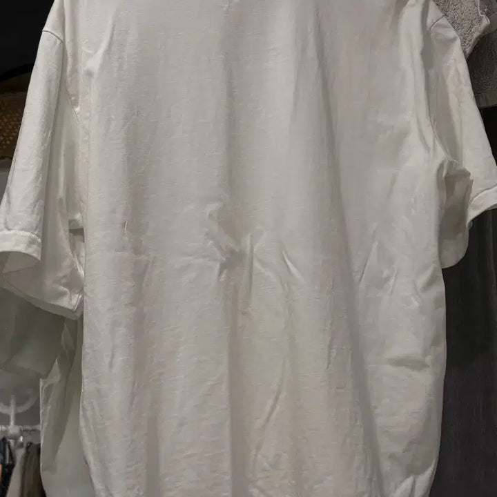 [BUNJANG] Basic White Crop T-shirt / 크롭 흰 티
