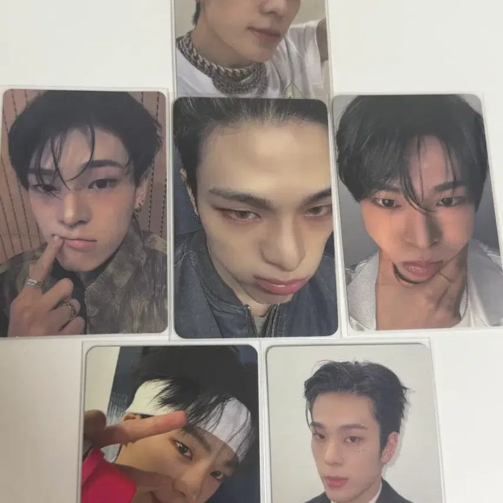 [BUNJANG] WHIB Kim Junmin Show Champion Broadcast Photocard Bundle Set / 휘브 김준민 쇼챔 사전녹화 포카 일괄