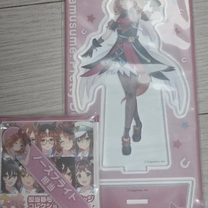 [BUNJANG] Umamusume North Flight Acrylic Stand + Title Bundle Set / 우마무스메 노스플라이트 승부복아크릴+담당칭호 일괄
