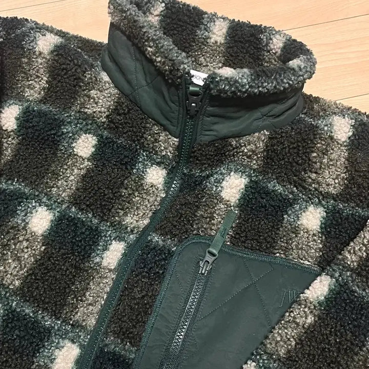 [BUNJANG] Uniqlo x JW Anderson Check Fleece XL / 유니클로 x jw 앤더슨 체크 후리스 XL