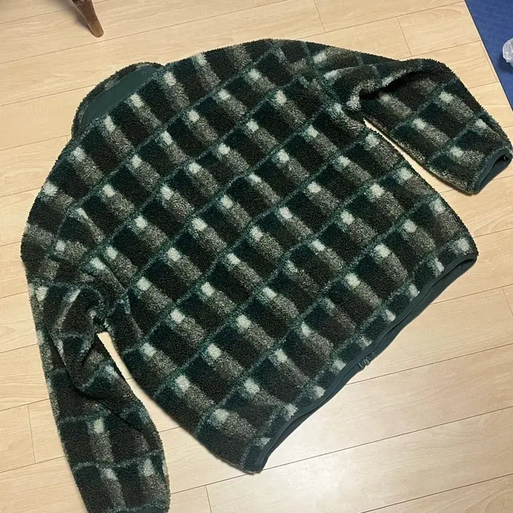 [BUNJANG] Uniqlo x JW Anderson Check Fleece XL / 유니클로 x jw 앤더슨 체크 후리스 XL