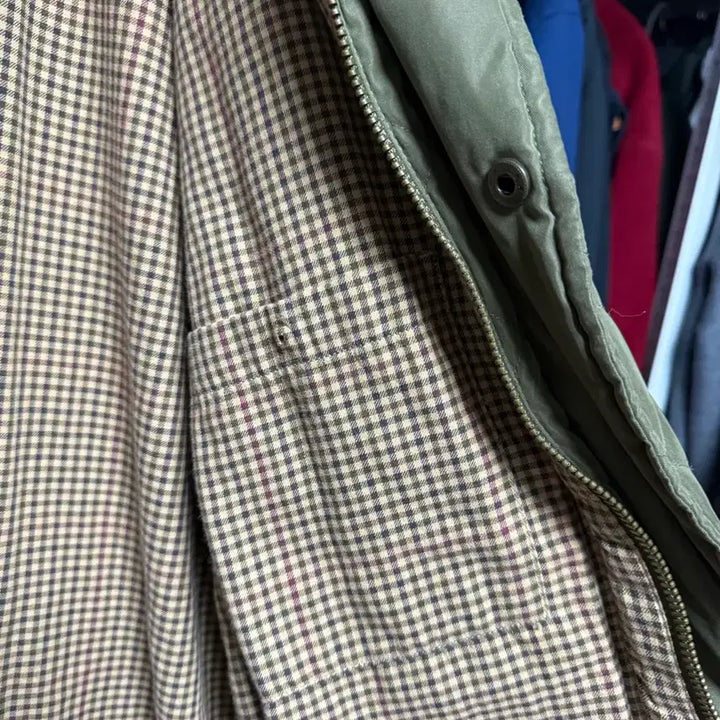 [BUNJANG] Polo Ralph Lauren Quilted Jacket Green M / 폴로 랄프로렌 퀼팅 자켓 그린 M 103사이즈