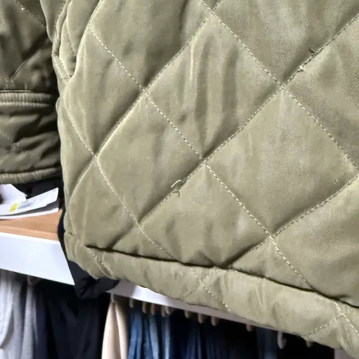 [BUNJANG] Polo Ralph Lauren Quilted Jacket Green M / 폴로 랄프로렌 퀼팅 자켓 그린 M 103사이즈