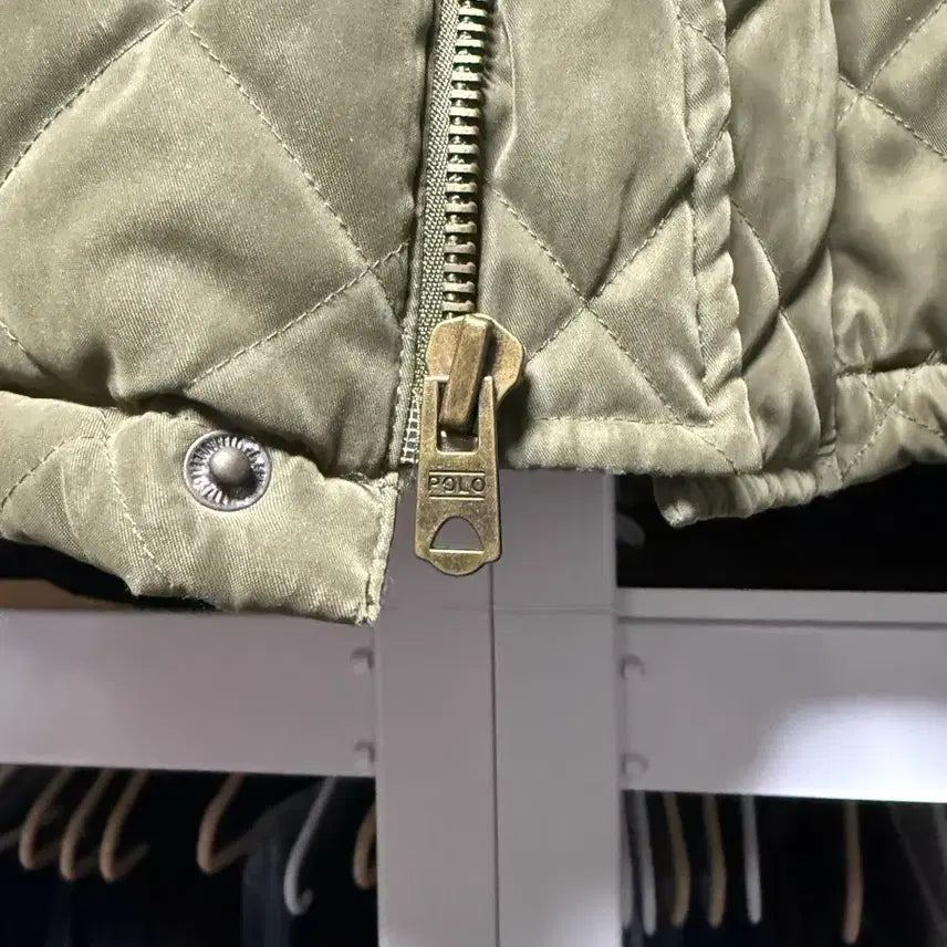 [BUNJANG] Polo Ralph Lauren Quilted Jacket Green M / 폴로 랄프로렌 퀼팅 자켓 그린 M 103사이즈