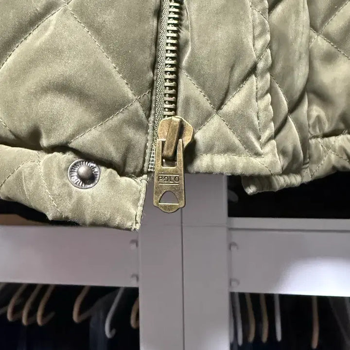 [BUNJANG] Polo Ralph Lauren Quilted Jacket Green M / 폴로 랄프로렌 퀼팅 자켓 그린 M 103사이즈