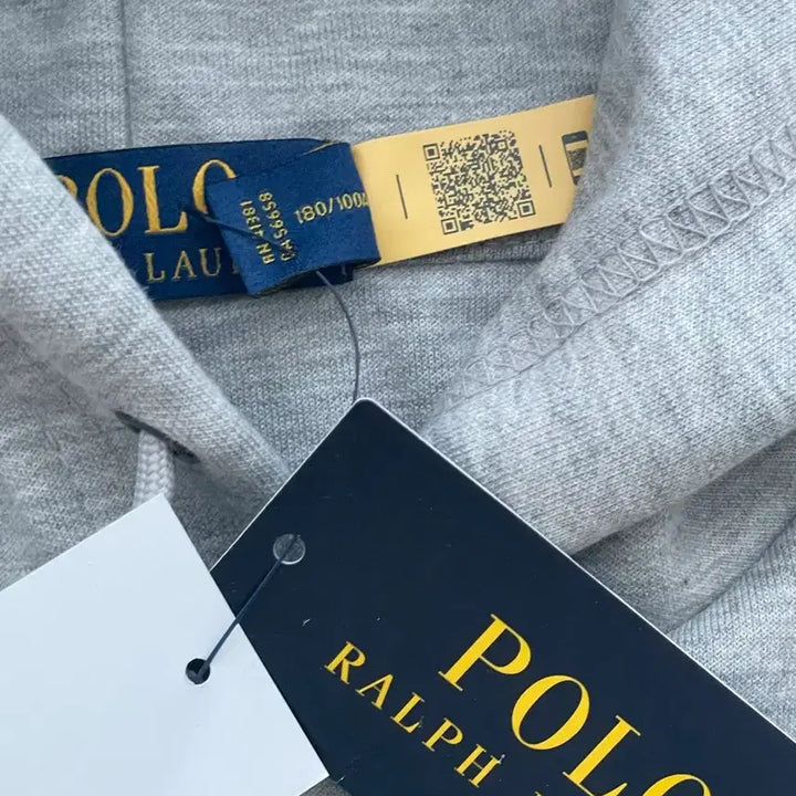 [BUNJANG] Polo Ralph Lauren Gray Polo Shirt / Polo 폴로 랄프로렌 그레이 라지, 엑스라지