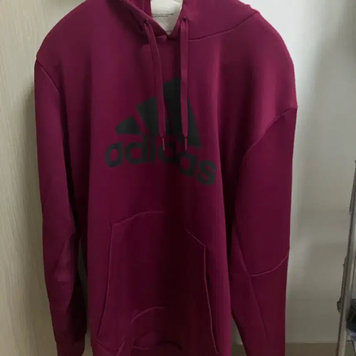 [BUNJANG] Adidas Cherry Color Hoodie / (L) 아디다스 체리 컬러 후드