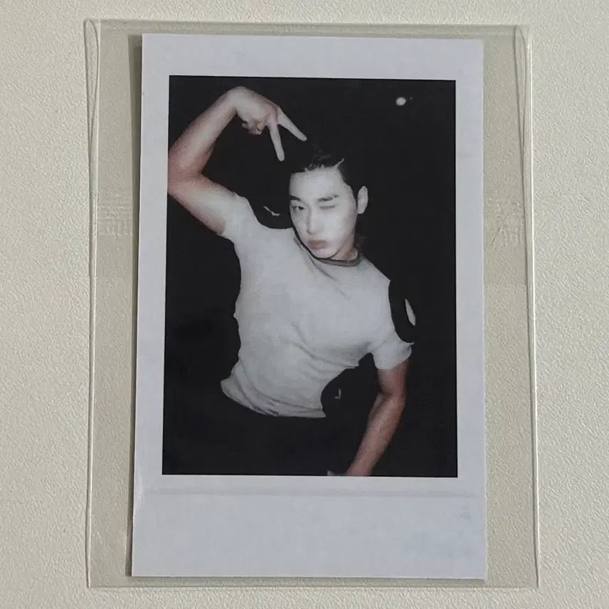 ATEEZ 에이티즈 최산 애플뮤직 럭키드로우 폴라로이드