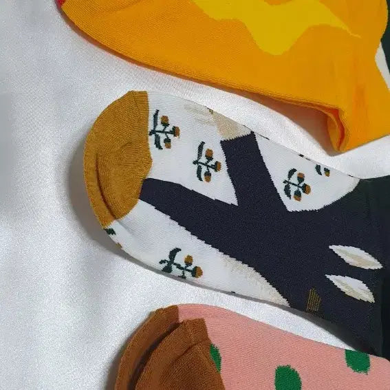 [BUNJANG] Bonne Maison Cream Beige Dot Socks / 개당가격이예요~그린 크림베이지 도트 Bonne Maison 본메종 양말