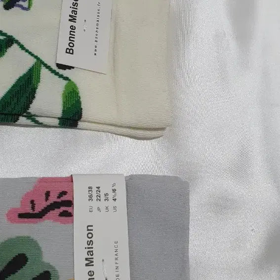 [BUNJANG] Bonne Maison Light Gray Cream Beige Socks / 개당가격이예요~라이트그레이 크림베이지 Bonne Maison 본메종 양말